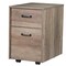Saint Birch SBAK4301MFRO Saint Birch Alaska Rustic Mobile File Cabinet, Oak